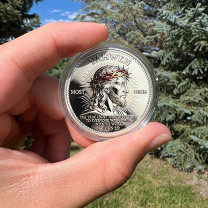 THE LIVING LIGHT JESUS COIN