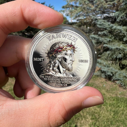 THE LIVING LIGHT JESUS COIN