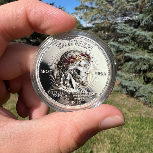 THE LIVING LIGHT JESUS COIN
