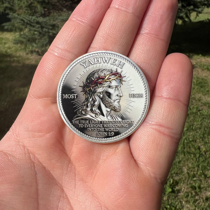 THE LIVING LIGHT JESUS COIN