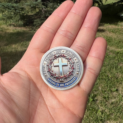 THE LIVING LIGHT JESUS COIN